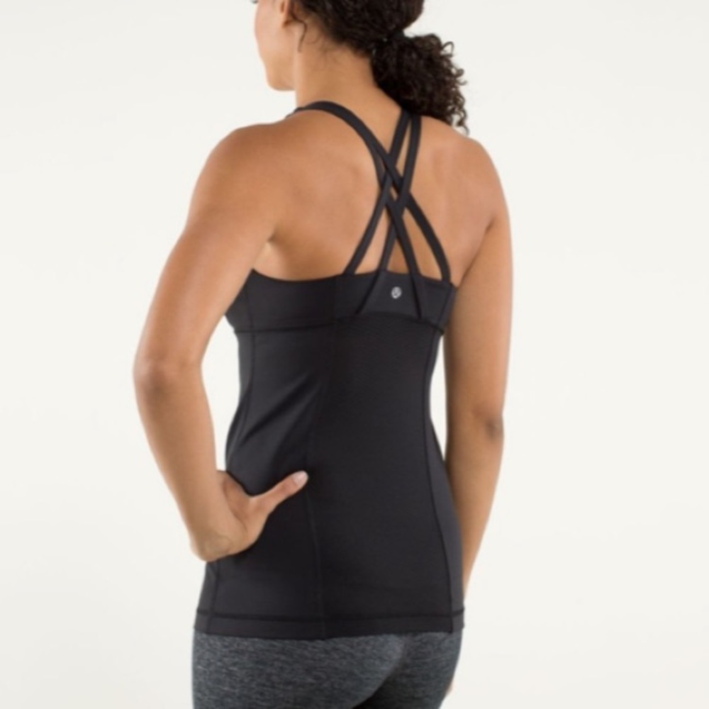 Lululemon Energy Tank Midnight Iris Multi / Black